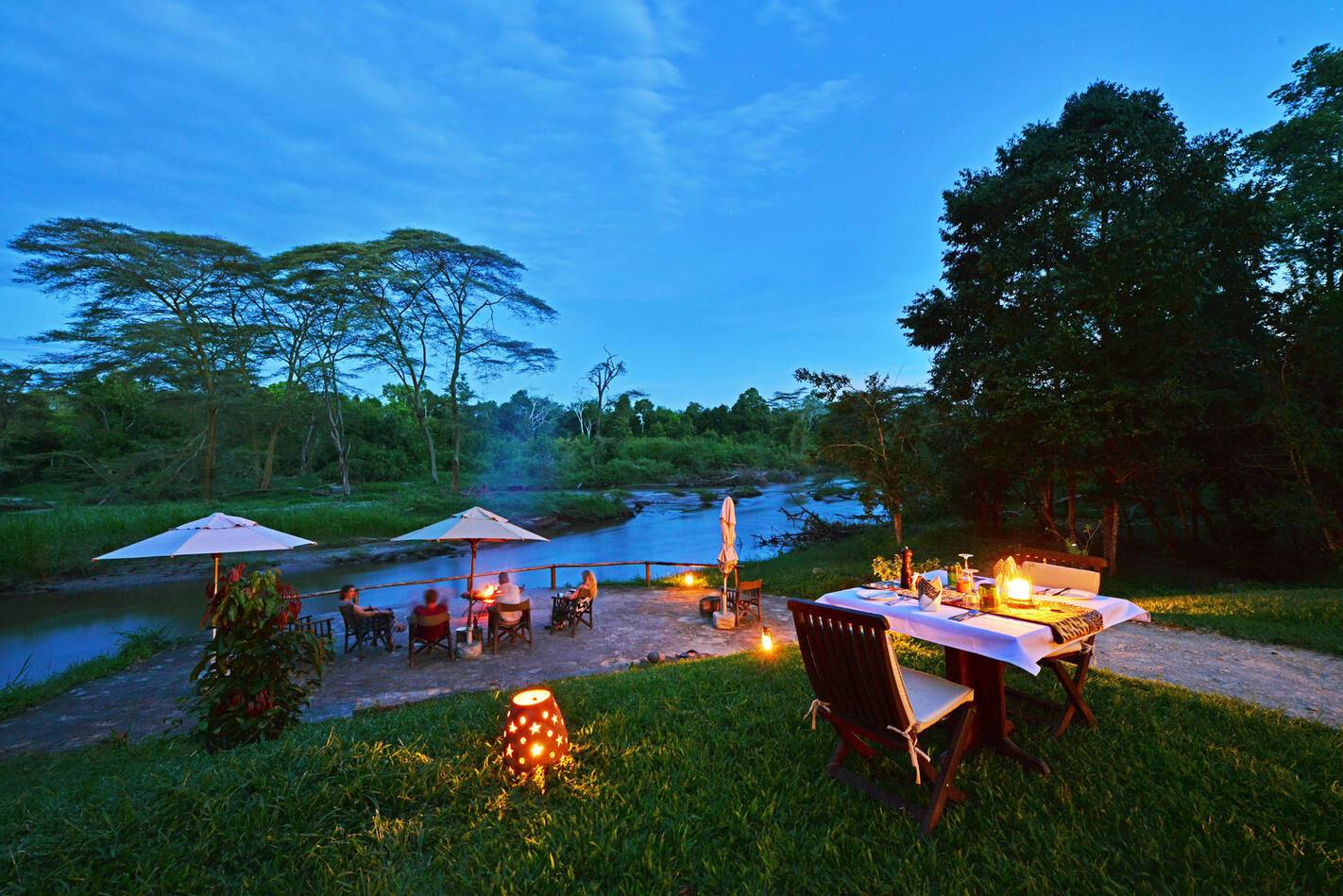 Ishasha Wilderness Camp Ouganda Boma